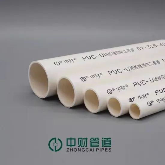 PE Water Plastic Pipe for Home Garden Use