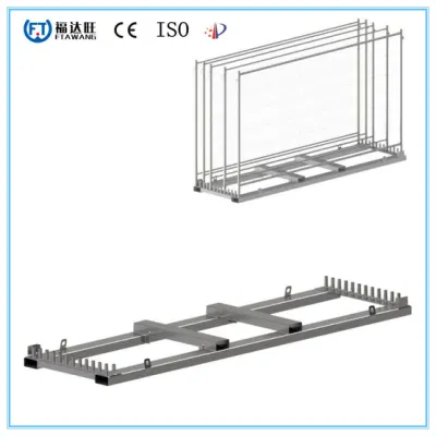 Palete plana de rack de armazenamento de aço galvanizado Cusom